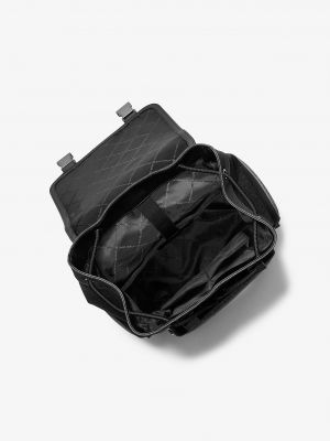 Кожаный рюкзак Michael Kors черный