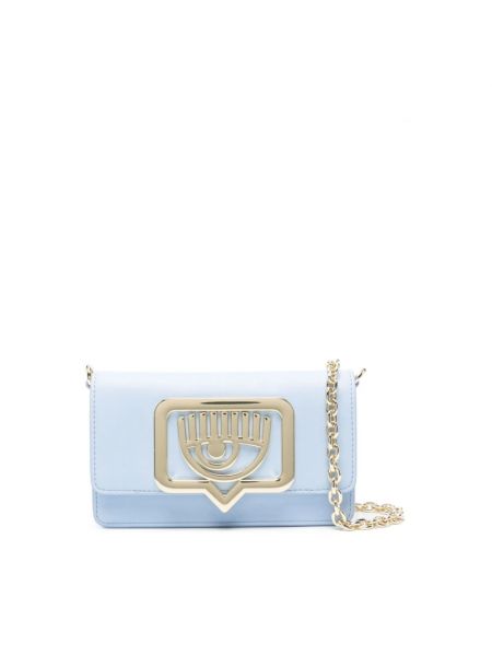 Mini-tasche mit taschen mit schnalle Chiara Ferragni Collection blau