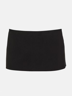 Mini spódniczka z niską talią Mã´not czarna