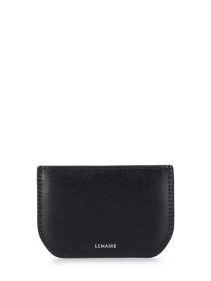 Usnjena denarnica Lemaire črna