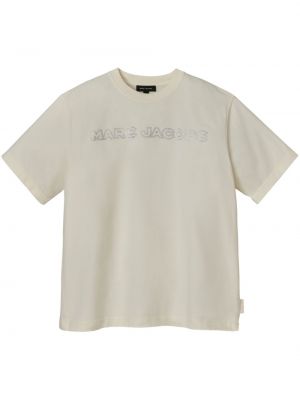 T-shirt aus baumwoll Marc Jacobs beige