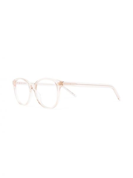 Brille mit sehstärke Saint Laurent Eyewear beige