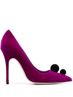 Pumps Manolo Blahnik lila