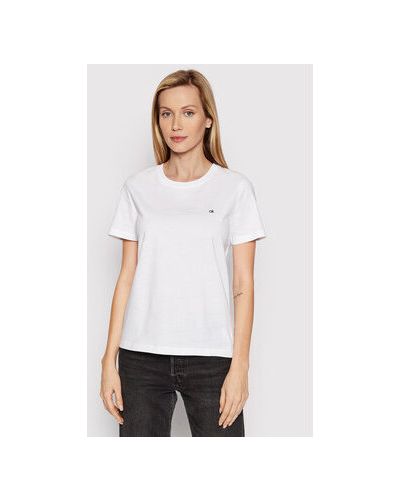 Белая футболка Calvin Klein