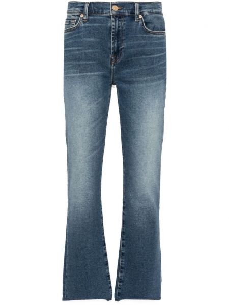 Jeans 7/8 7 For All Mankind blå