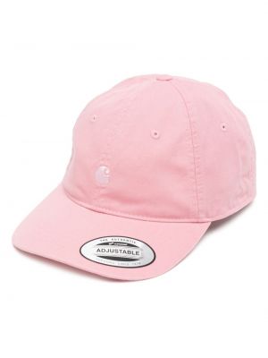 Cap mit stickerei aus baumwoll Carhartt Wip pink