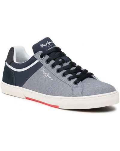 Pepe Jeans Pantofi Rodney Chambray PMS30708 Albastru