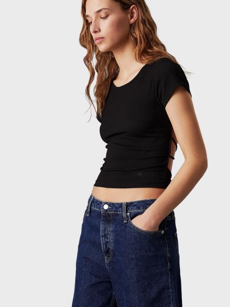 Галстук с коротким рукавом Calvin Klein Jeans черный