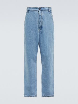 Широкие джинсы Ami Paris, синие