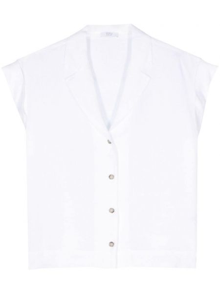 Ленена риза Peserico бяло