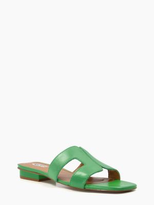 Элегантные сандалии без шнуровки Dune London зеленые
