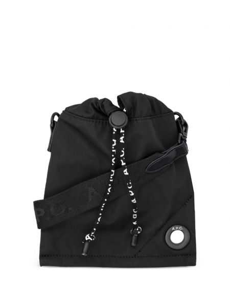 Τσάντα ώμου A.p.c. μαύρο