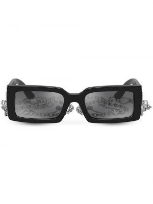 Ochelari de soare cu model zebră Dolce & Gabbana Eyewear negru