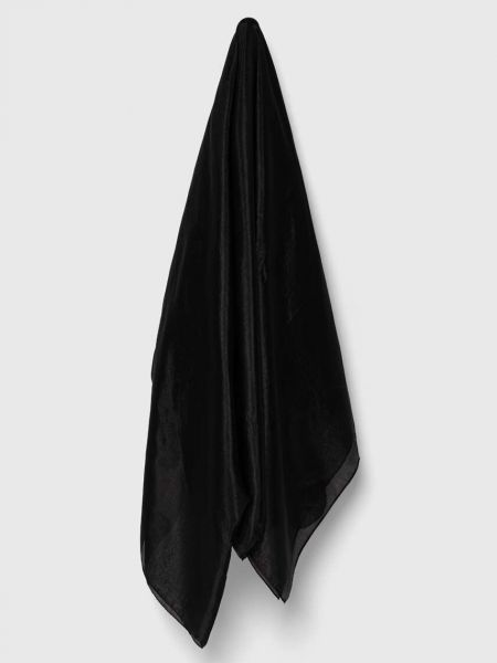 Копринен шал Answear Lab черно