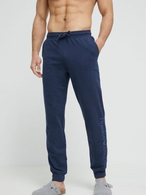 Памучни панталон с принт Emporio Armani Underwear