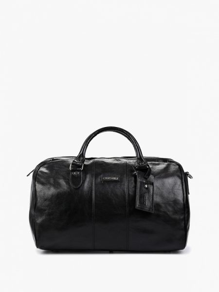 Кожаная дорожная сумка Tuscany Leather черная
