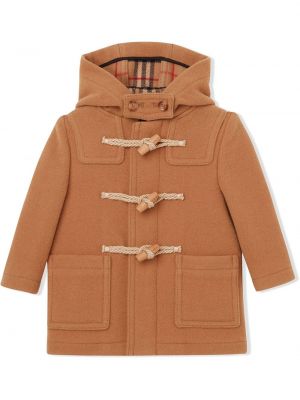 Duffle coat for jenter Burberry Kids brun