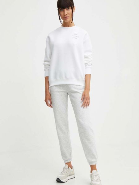 Bluza z nadrukiem New Balance biała