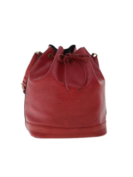 Torba skórzana Louis Vuitton Vintage czerwona