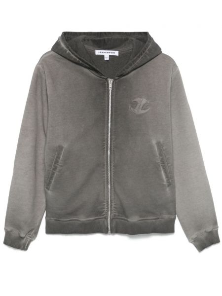 Zip hoodie Jordanluca gri