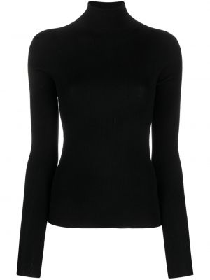Volneni pulover Lala Berlin črna