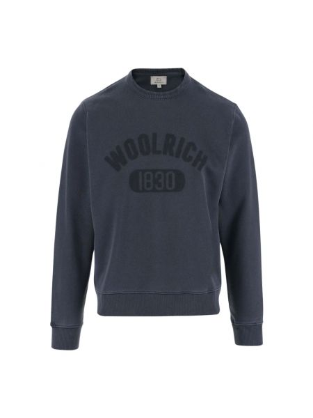 Sweatshirt Woolrich blau