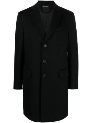 Kabát Zegna čierna