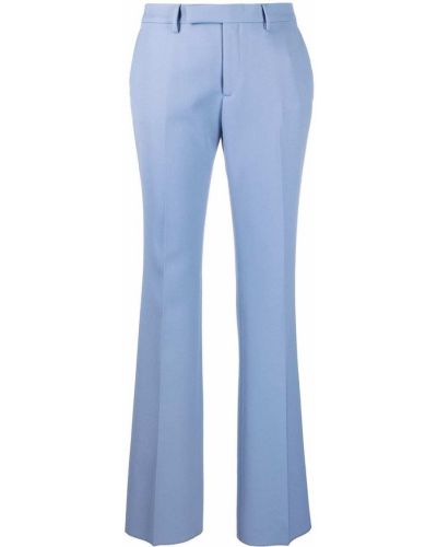 Pantalones de cintura alta Etro azul