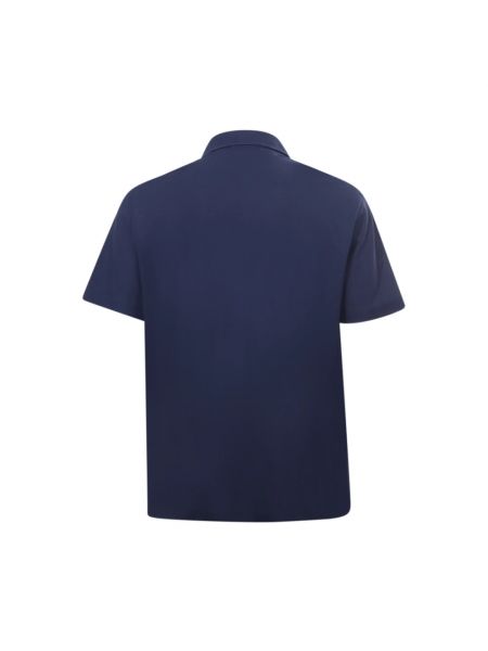 Camisa de algodón Herno azul