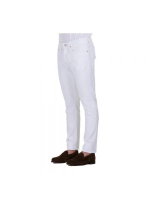 Jeansy skinny slim fit Polo Ralph Lauren białe