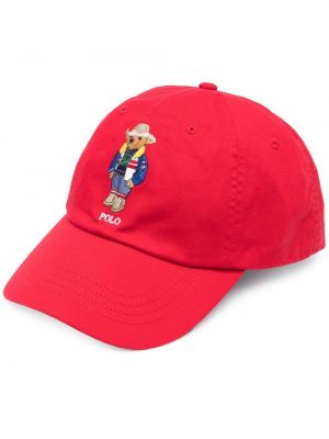 Cap Polo Ralph Lauren rød