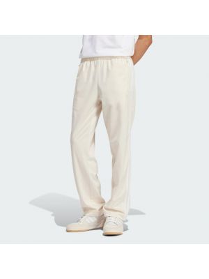 Pantalon en coton Adidas blanc