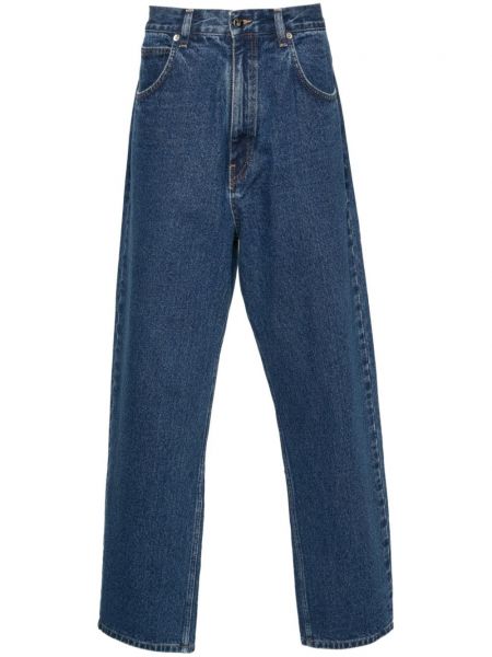 Voľné džínsy s rovným strihom Société Anonyme modrá