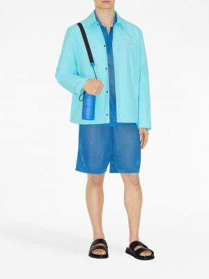 Siuvinėta marškiniai Burberry mėlyna
