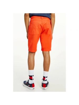 Pantalones cortos vaqueros Tommy Jeans naranja