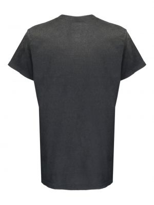 T-shirt avec manches courtes Visvim noir