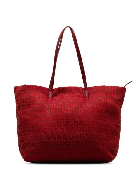 Τσάντα shopper Fendi Pre-owned κόκκινο