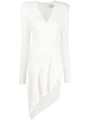 Asymmetrisk dress Alexandre Vauthier hvit