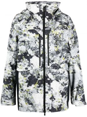 Smučarska jakna z abstraktnimi vzorci Burton