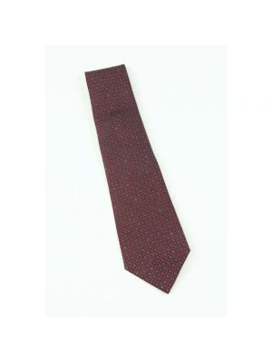 Krawat Bvlgari Vintage czerwony