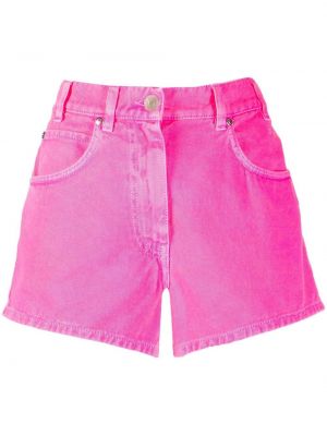 Jeans-shorts Msgm rosa