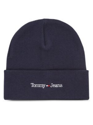 Bonnet Tommy Jeans bleu