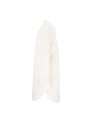 Blusa con bordado de algodón oversized Etro blanco