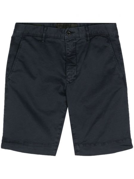 Bermuda kratke hlače z vezenjem Incotex modra
