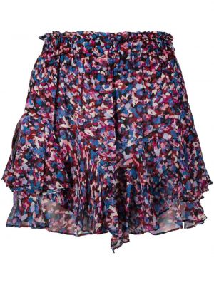 Mini sukně Isabel Marant Etoile - modrá