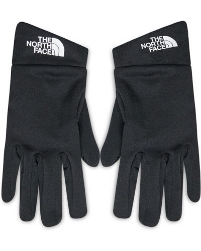Mănuși din piele The North Face - negru