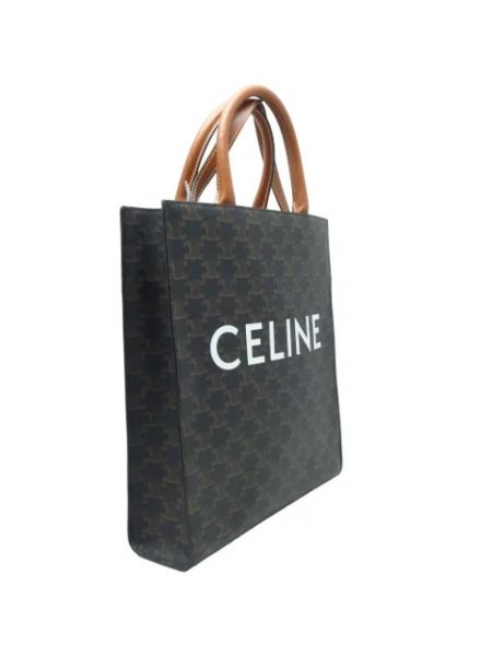 Bolso shopper retro Celine Vintage negro
