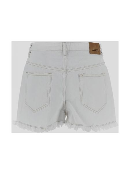 Pantalones cortos vaqueros Isabel Marant blanco