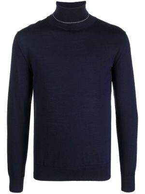 Пуловер Eleventy синьо