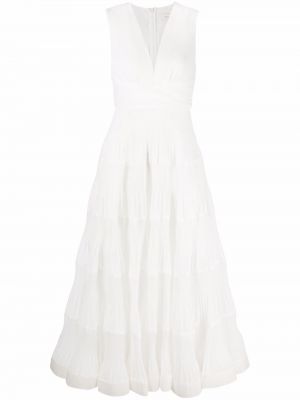 Bílé šaty bez rukávů Zimmermann